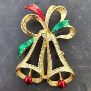 Vtg Christmas Pin